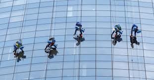 High Rise Abseil Window Cleaners Pic 1