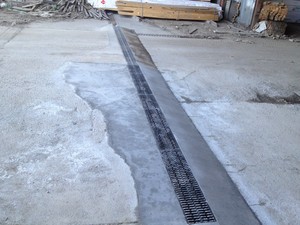 Mercury Plumbing Pty Ltd Pic 3 - Grated drain installation finished