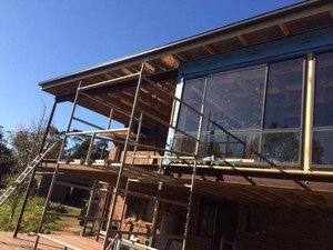 Indpendent Welding and Construction Pic 4 - Steel work for a house extension in Traralgon