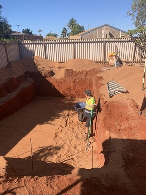 Hedland Excavation Pic 4 - Swimming Pool Photo 2 Laid the crusher dust