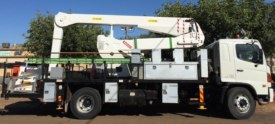 Relph Electrical Contractors Pic 1 - Relph Electrical Truck Mounted Cherry Picker