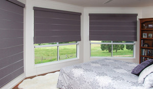 Suncoast Carpet Court Pic 5 - Roman Blinds displays instore