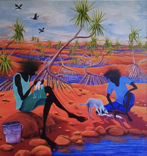 Beverley Skurulis Gallery Pic 2 - Cherabin Fishing on the Fitzroy River