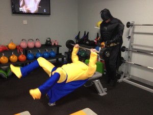 Genesis Fitness Club Mentone Pic 3 - Captain Genesis always makes fitness fun