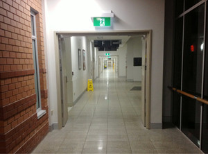 Robina Public Hospital Pic 3 - Clean tidy corridors at Robina Hospital