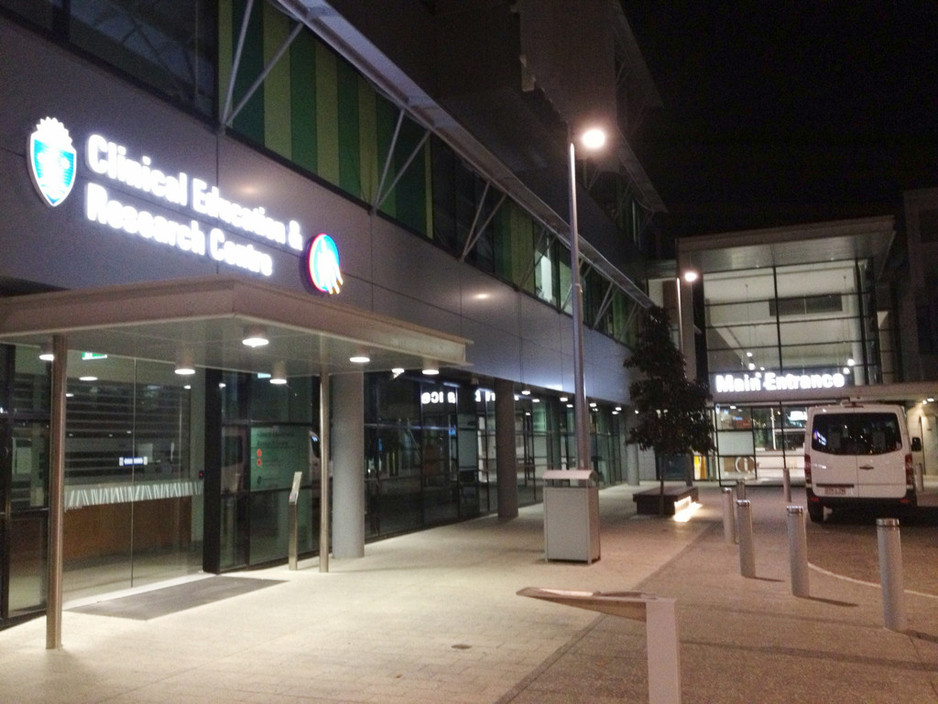 Robina Public Hospital Pic 1 - Robina Hospital entrance