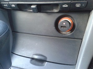 Custom Car Audio Pic 3 - Another AUX audio jack and power point fix