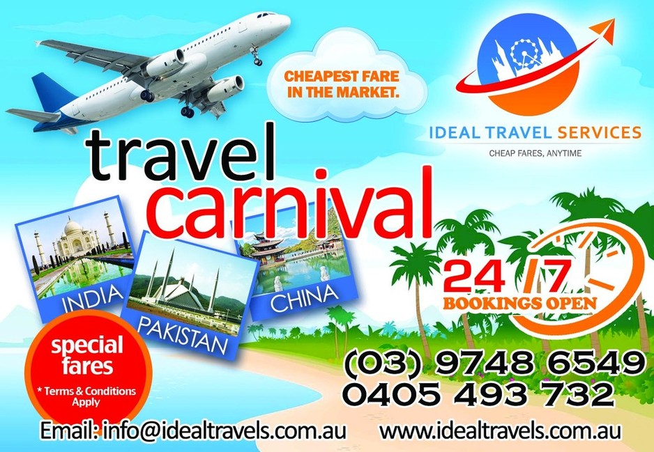 Ideal Travel Services Pic 1 - Special fares to India starting from just 850 return