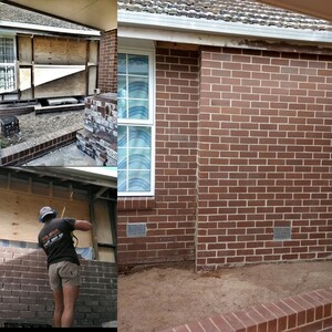 iNX BRIX Pic 3 - Demolition and then later rebuild of old fireplace in Mark St East Keilor