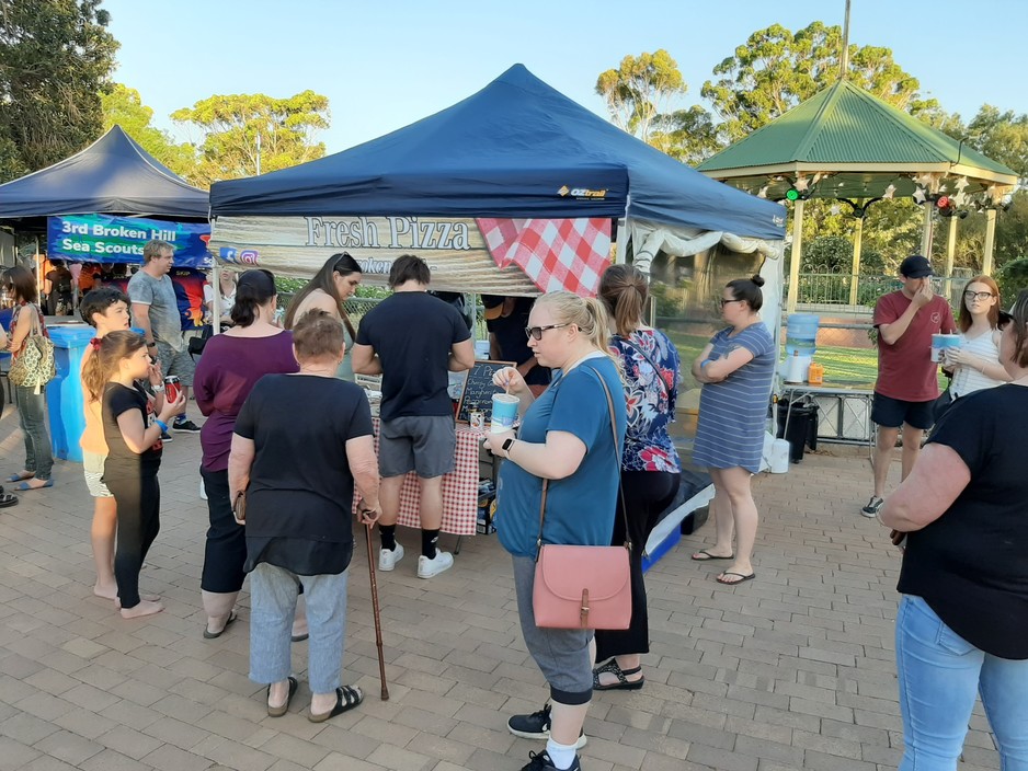 Fresh Pizza Broken Hill Pic 1 - Fresh Pizza Broken Hill catering at a local community event in Broken Hill