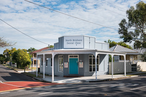 North Brisbane Dental Clinic Pic 2 - Easy to spot on the corner of Wellington St