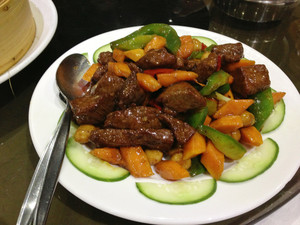 King Fook Seafood Restaurant Pic 2 - Beef with pumpkin