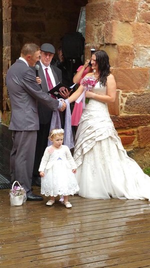 Wedding Celebrant Hervey Bay Ronald Cruickshank Pic 3 - Rain and Shine