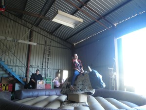 Castle and Bull Hire Pic 5 - Mechanical bull