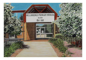 Michelle Ripari Art Pic 3 - Bellbridge Primary School 2017 Coloured Pencils on Paper