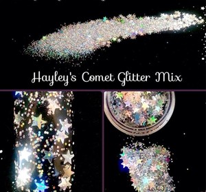 Scarlett Nail Design Pic 2 - Hayleys Comet Glitter