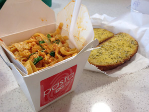 Pasta Go Go Pic 4 - The garlic bread was great too