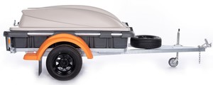 Trailmaster Industries Pic 4 - For those who want to the added convenience of a lightweight POD trailer and the benefits of it being able to be towed by a smaller vehicle