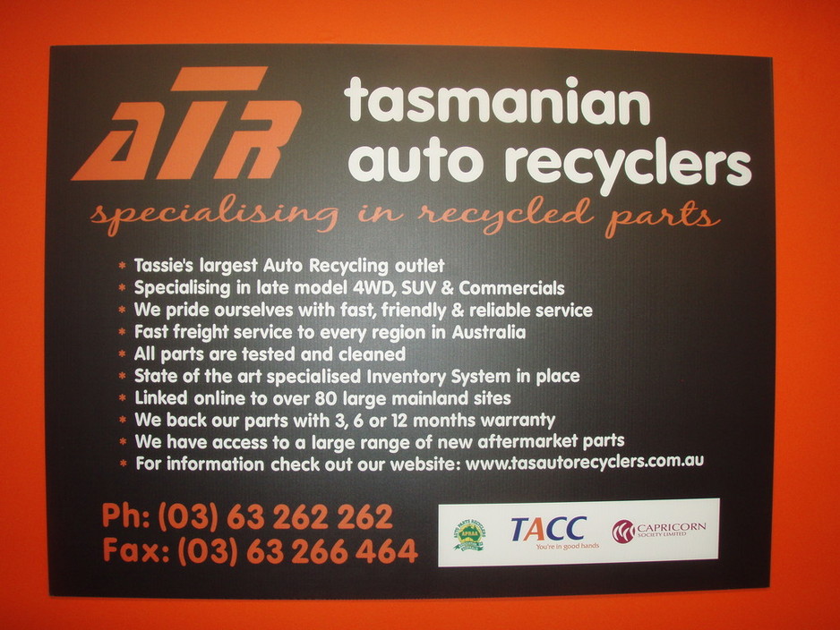 Tasmanian Auto Recyclers Pic 1