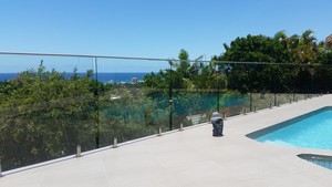 Insular Pool Fencing Pic 5 - Frameless Glass Balustrade Tugun