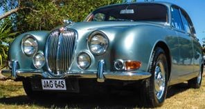 Limousine Hire Melbourne Victoria Pic 3 - Classic collectible European cars like this S type Jaguar for sale