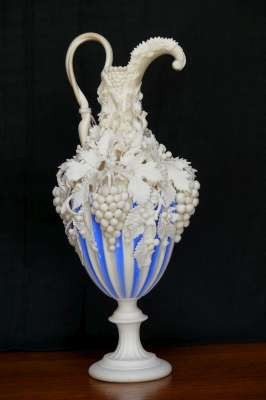 Aleta's Antiques Pic 1 - Parian Ewer Samuel Alcock 1840