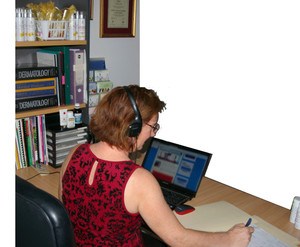 Healthy Skin Clinic Pic 4 - By using Skype Video to do our Online Skin Consultations we can see each other live plus show you onscreen information about your skin treatment