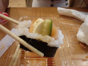 Top Sushi Pic 3 - Finally sliced Sushi