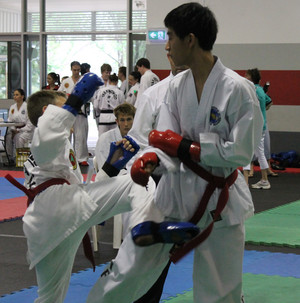 Bai Rui Taekwon-Do Pic 2 - Tournament Sparring