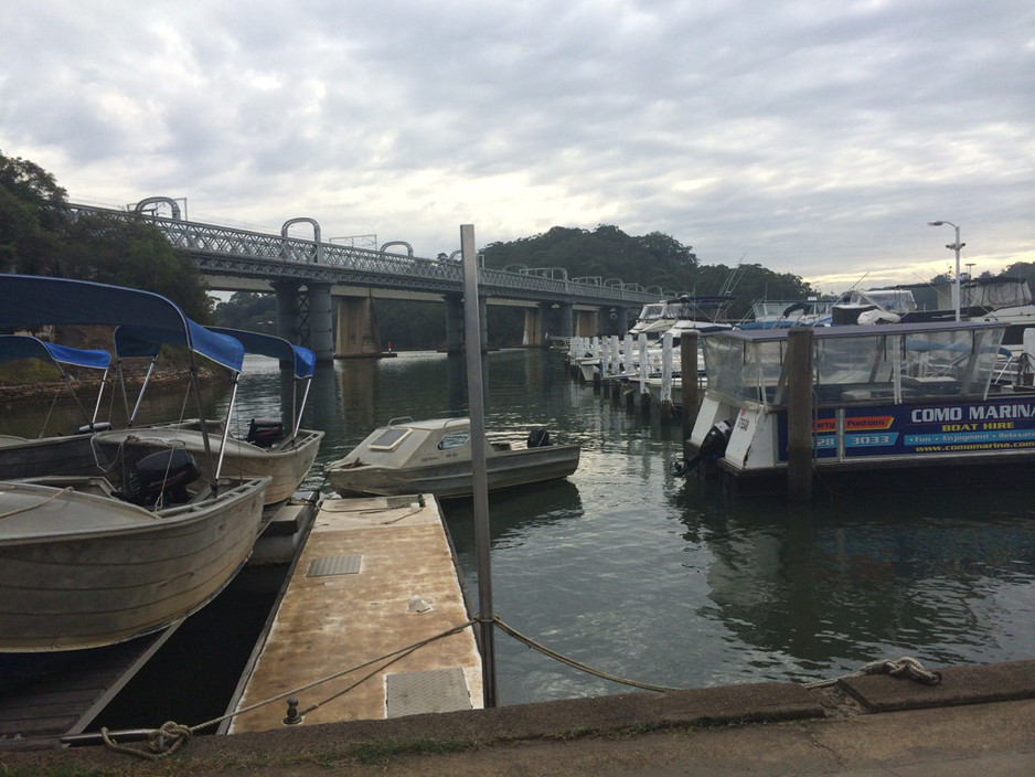 Como Waterfront Cafe Pic 1 - View from the outdoor tables