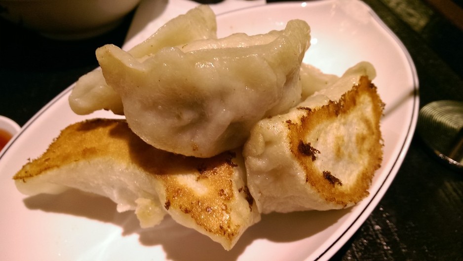 Dumplings Plus Pic 1 - Pan fried pork dumplings