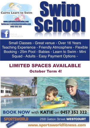 Cairns Learn to Swim Pic 3 - New Term Starting October 7th 2014