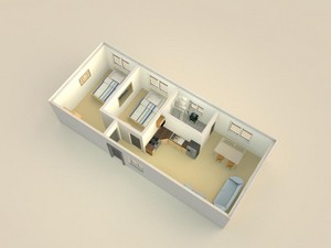 Granny Flats Sydney Pic 3 - Two bedroom Granny Flat