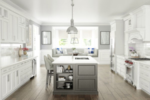 Vizcor Interiors Pic 4 - Provincial Kitchen with Dining Nook