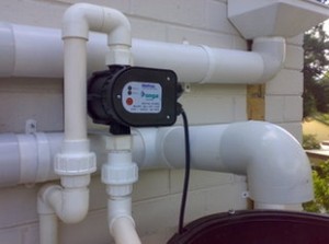 Queenscliff Plumbing Pty Ltd Pic 2 - water switch inlet pipe to tanks