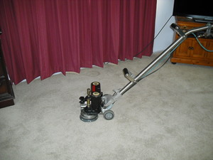 Deluxe Carpet Cleaning Mackay Pic 5 - HWE carpet cleaning with Rotovac machine