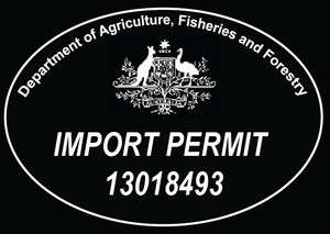 RedWhite Birdnest Pic 3 - Australia Government AQIS Approved Import Permit