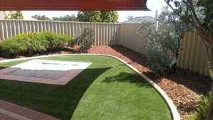 Country Landscaping Pic 3 - Synthetic turf home daycare