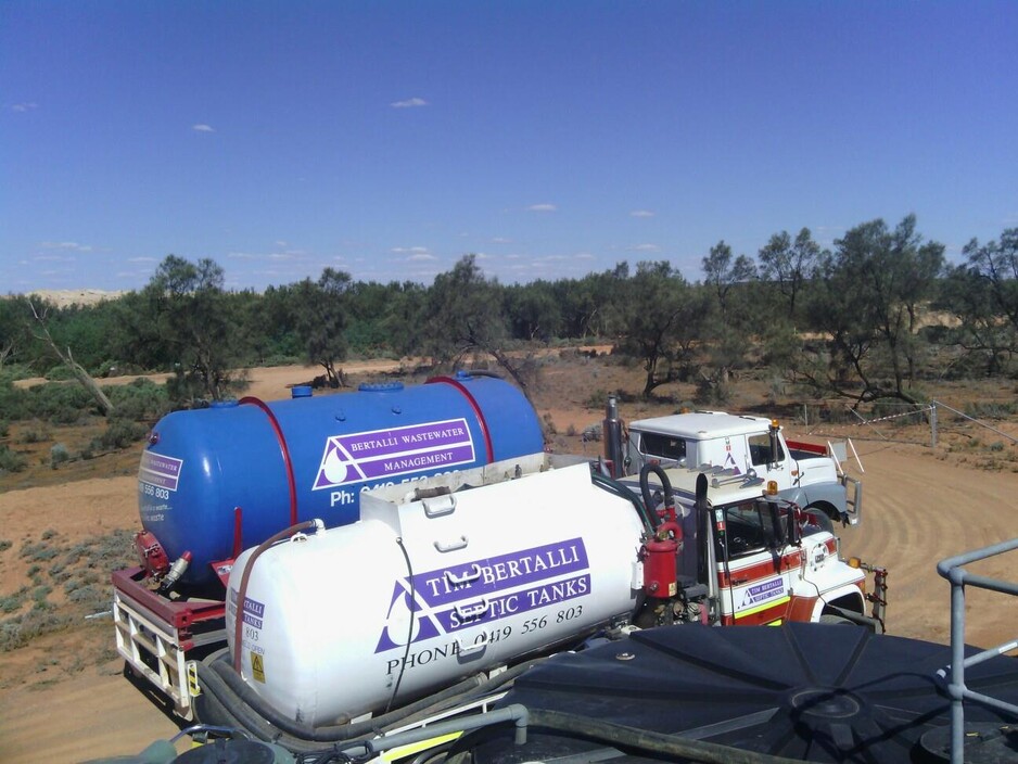 Tim Bertalli Septic Tank Cleaning Pic 1 - Big day pumping