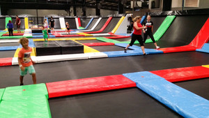 Air Factory Trampoline Park Pic 3 - The awesome free jump zone