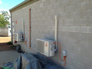 Invent Air Pic 4 - Splits install on a mine substation