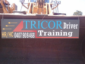 QuikStix Grafix Pic 2 - Triicor outside sign