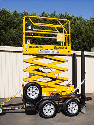 Earthmoving Logistics and Hire Pic 5 - Haulotte Opti8 Scissor Lift