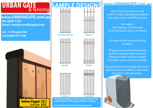 Armour Doors Pic 2 - Urban Gate Fencing Brochure