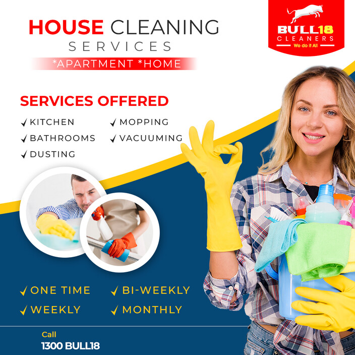 Bull18 Cleaners Pic 1 - House Cleaning Melbourne