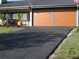 Base Concrete Pic 3 - Black Exposed Aggregate with Black Coloured Concrete