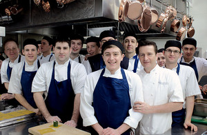 Dunn & Bradford Hospitality Pic 5 - our kitchen staff follow the same motto Keep Clean and Think Clearly Kitchen Staff Dunn Bradford Hospitality