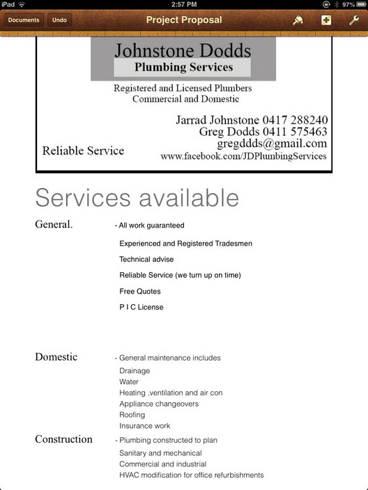 Johnstone Dodds Plumbing Services Pic 2