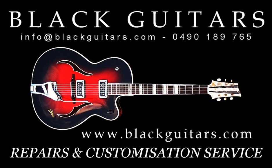 Black Guitars Repairs Workshop Pic 1