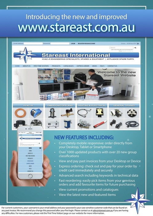 Stareast International Pty Ltd Pic 1 - The New Stareast Website